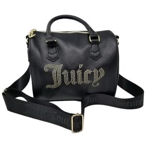 Juicy Couture Be Classic II Satchel Tic Tok Bag Logo Y2K  Crossbody 90s Coquette